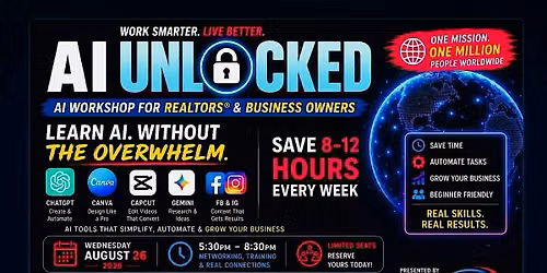 AI UNLOCKED | Hosted by Disruptive Marketing & The Maxwell Mortgage