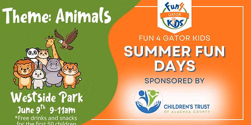 F4GK Summer Fun Days Animal Theme