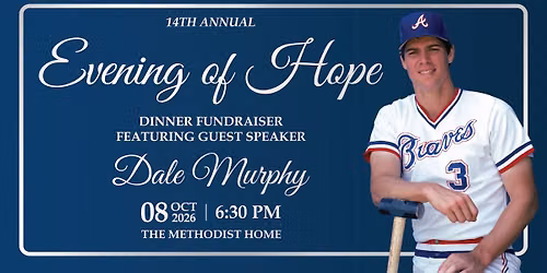 Evening of Hope featuring Dale Murphy