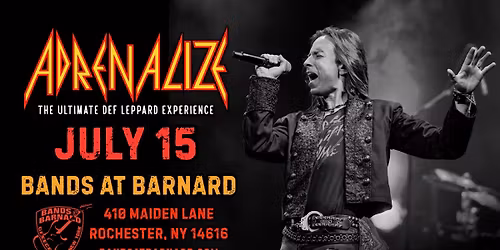 ADRENALIZE: The Ultimate Def Leppard Experience @ Bands at Barnard