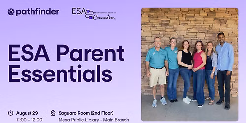 ESA Parent Essentials - East Valley (Mesa)