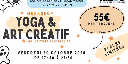 Yoga & Art cr\u00e9atif 
