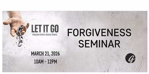 Forgiveness Seminar