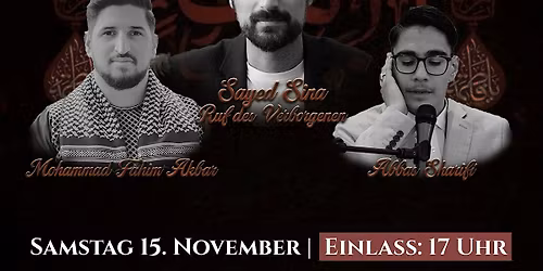 Thaqalayn Jugend: Fatimiyya Trauerveranstaltung