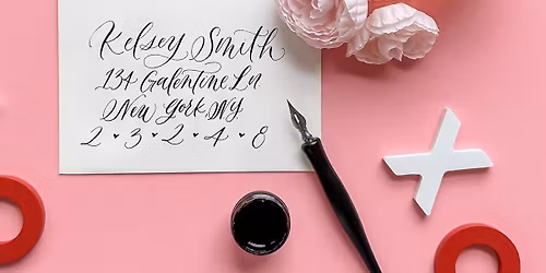 Galentine\u2019s Modern Calligraphy for Beginners at Arts Alley Concord!