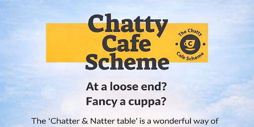 Chatty Caf\u00e9 \u2013 Chatter & Natter Table