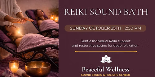 Reiki Sound Bath