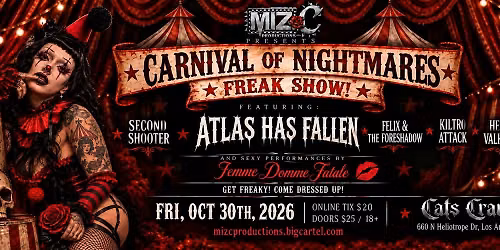 10\/30 CARNIVAL OF NIGHTMARES