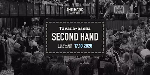 Tavara-asema Second Hand LA\/SAT 17.10.2026