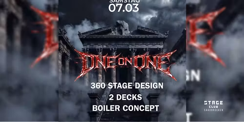 STAGE CLUB : ONE ON ONE 1st EDITION 