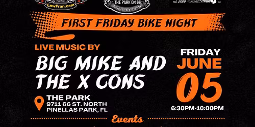WCFR First Friday Bike Night @ The Park