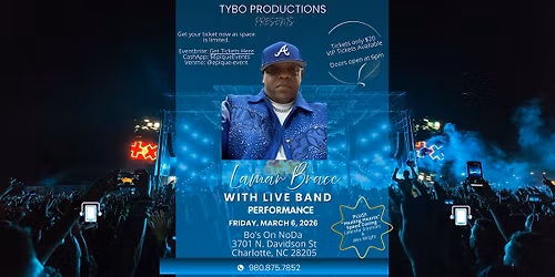 Lamar Brace Live at Bo\u2019s on NoDa \u2013 Charlotte, NC