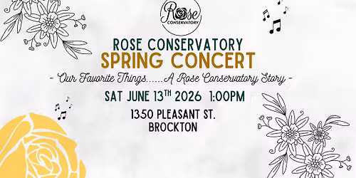 Rose Conservatory's Spring Concert Fundraiser