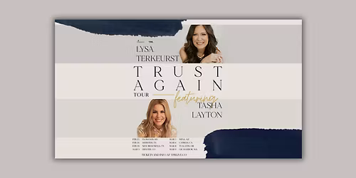 Lysa TerKeurst with Tasha Layton at Willow Creek Community Church - Crystal Lake
