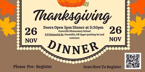 Fennville Community Thanksgiving Dinner