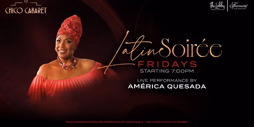 Latin Soiree with America Quesada