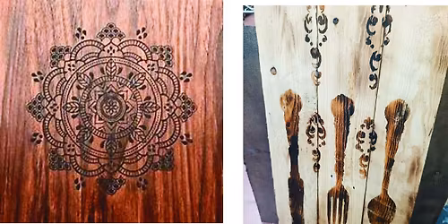 Wood Scorching Workshop @ R495.00, 18, 21 Mar, 7, 24 Apr, 9, 26 May @Jabezz in Centurion