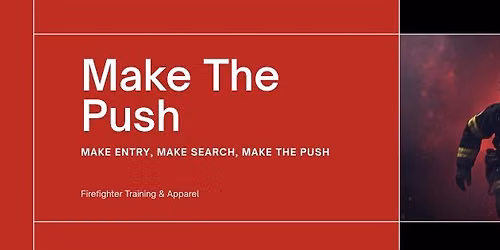 SAFRE 2026 \/ Make The Push Booth