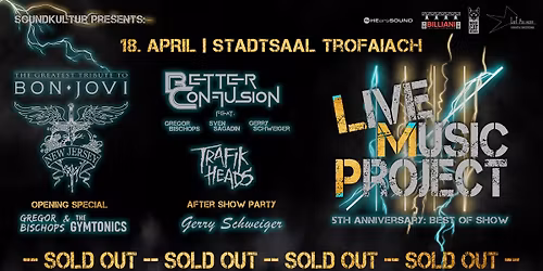 SOLD OUT - LIVE MUSIC PROJECT 2026