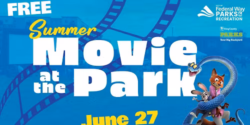 FREE Summer Movie in the Park: Disney's Zootopia 2