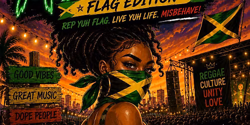 Top Flight Hookah at Houston Reggae Fest - Misbehave Flag Edition