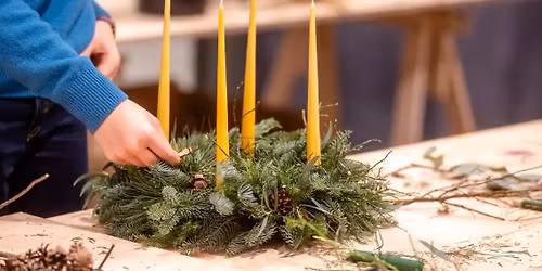 Zele\u0148 v meste s Lenkou M\u00e1rf\u00f6ldy - adventn\u00fd veniec 