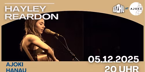 Hayley Reardon - Songs & Stories Tour 2025 \/\/ AJOKI Hanau