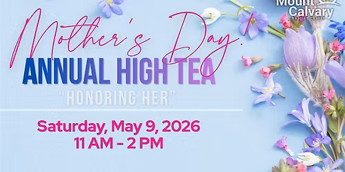 Mother's Day Annual High Tea