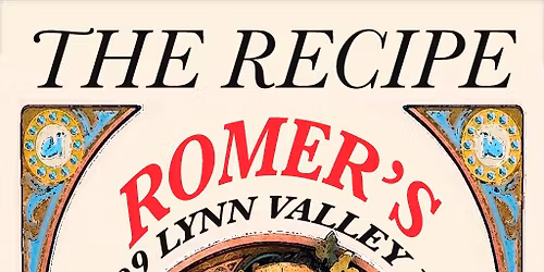 The Recipe Duo at Romer's