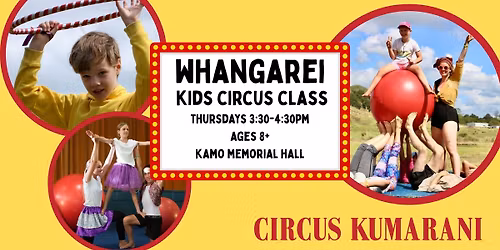 Whangarei Kids Circus Class