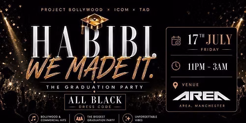 Habibi, We Made It. | Bollywood x Punjabi Party Manchester 2026