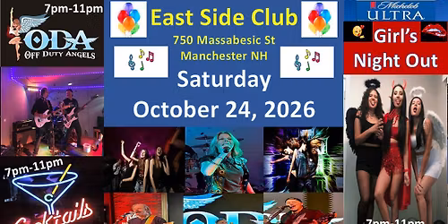 The EastSide Club's- Girls Night Out- w\/ODA