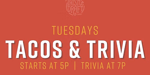 Team Trivia at Thistle Draftshop