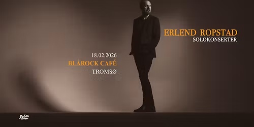 UTSOLGT! Erlend Ropstad \/ Bl\u00e5rock Caf\u00e9