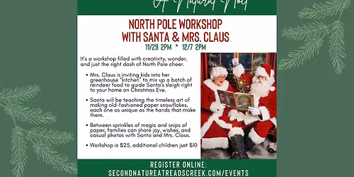 North Pole Workshop With Santa & Mrs. Claus