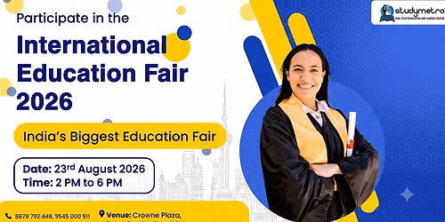 International Students Education Fair - Aug 2026 Pune