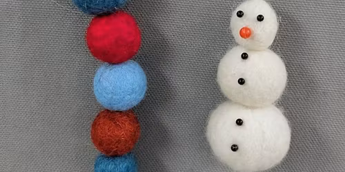 Snowmen and Vibrant Icicles