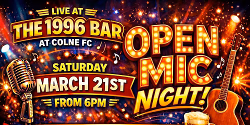 Open Mic, Vocals, Comedy & Singalong Night