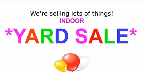 YARD SALE!