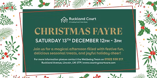 Ruckland Court Christmas Fayre