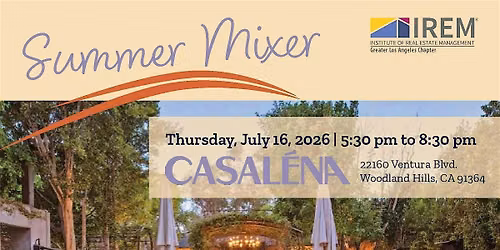 IREM-LA Summer Mixer