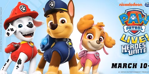 Paw Patrol Live! Heroes Unite at Peacock Theater