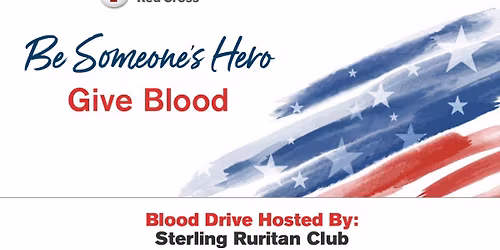 American Red Cross Blood Drive at The Sterling Ruritan