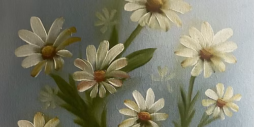 Bob Ross Floral Oil:  Dancing Daisies