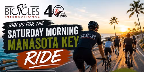 \ud83c\udf05\ud83d\udeb4\u200d\u2642\ufe0f SATURDAY MORNING MANASOTA KEY RIDE \ud83d\udeb4\u200d\u2640\ufe0f\ud83c\udf34