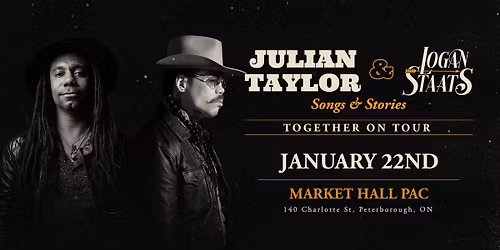 Julian Taylor & Logan Staats Presented by Market Hall PAC