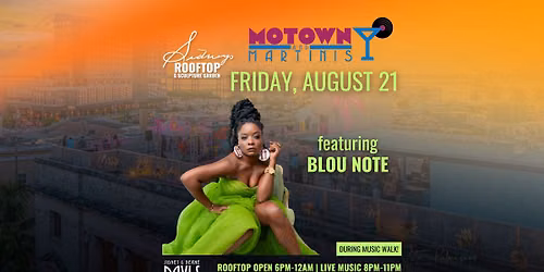 Motown & Martinis feat. Blou Note at Sidney's!
