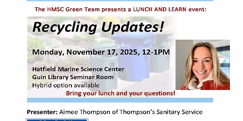 Lunch & Learn - Recycling Updates!