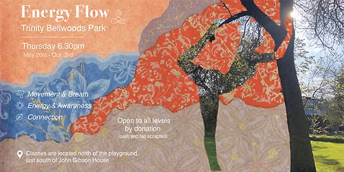 Energy Flow Park Yoga - Trinity Bellwoods (By Donation)