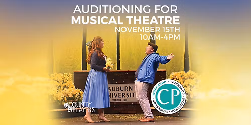 Theatre Workshop: Auditioning for Musical Theatre